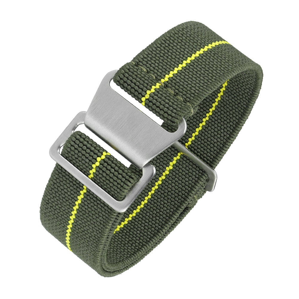 Elastic Nylon Watch Band Military Watch Strap Men Outdoors Sport 20mm 22mm