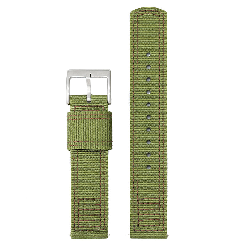 Premium Quality Nylon Fabric Strap for Military Watch 20mm 22mm
