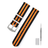 Quick Replacement Military Watch Nylon Strap 20mm