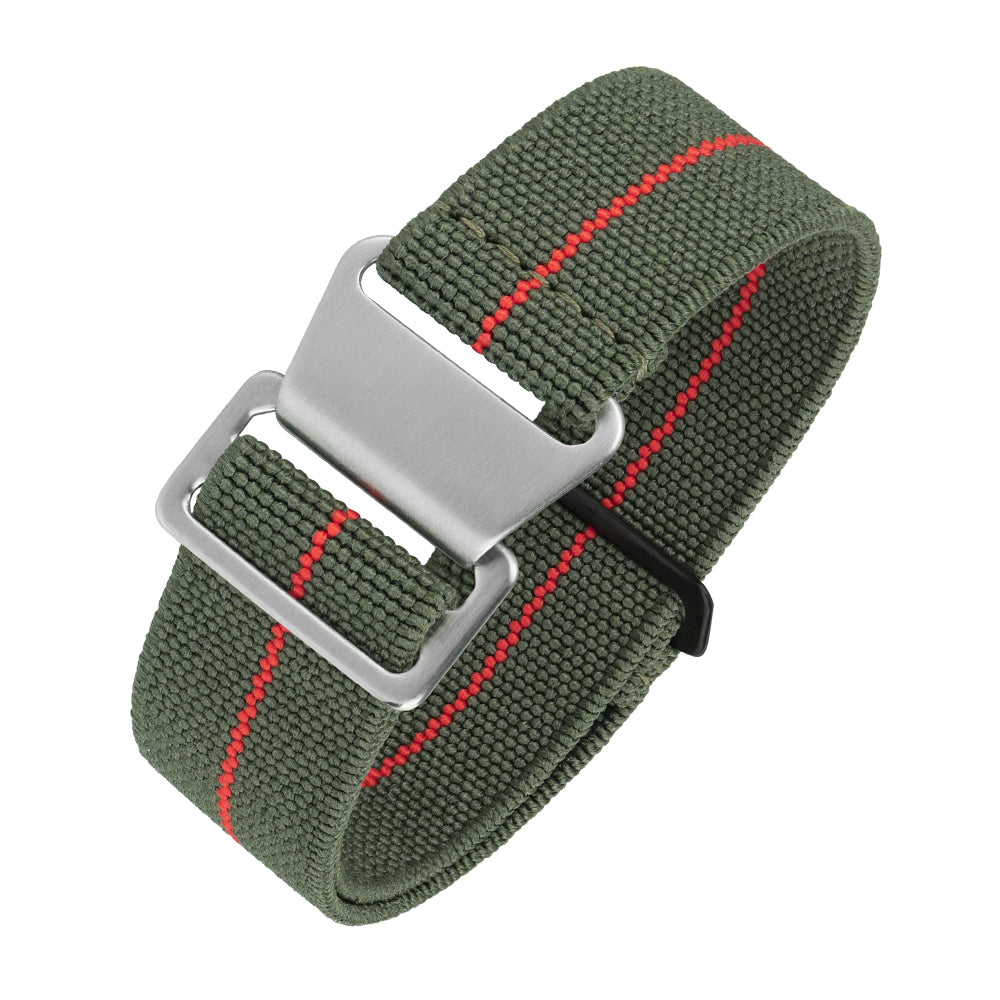 Elastic Nylon Watch Band Military Watch Strap Men Outdoors Sport 20mm 22mm