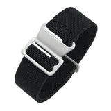 Elastic Nylon Watch Band Military Watch Strap Men Outdoors Sport 20mm 22mm