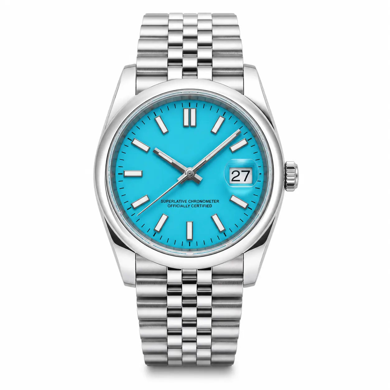 Oyster Perpetual Watch Tandorio TD318 36/39mm Sapphire Glass 20ATM Waterproof Dress Watch