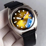 Tandorio Identity Crisis TD102 Gradient Dial NH35A 36mm 20Bar Field Watch Sapphire