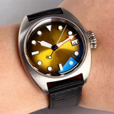 Tandorio Identity Crisis TD102 Gradient Dial NH35A 36mm 20Bar Field Watch Sapphire