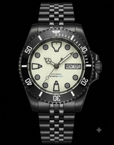 36mm Diver day date TMI NH36 Automatic movement Sapphire 10ATM Full Lume Customizable