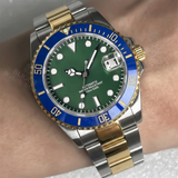 36mm Submariner Yacht Master 38mm 40mm  NH35A PT5000 Date Sapphire Rotating Ceramic Bezel Luminous
