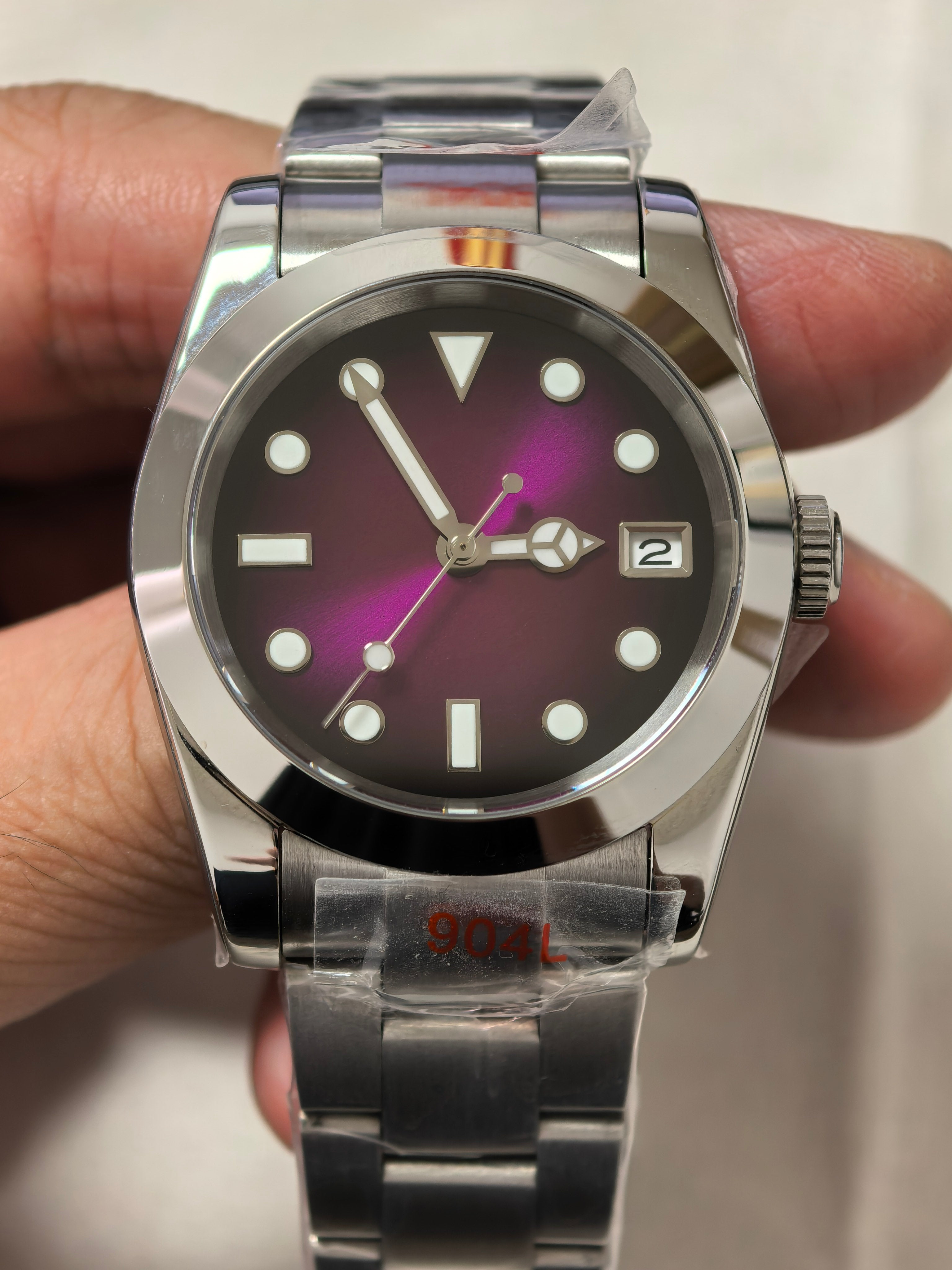 Tandorio Explorer TD110A 36mm/39mm Polished Bezel Sapphire 20bar