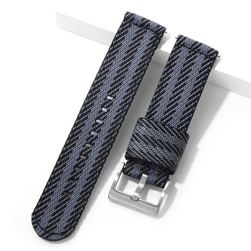 Nylon Canvas Strap Watchband 20mm