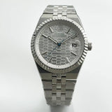 Fluted Case Watch 40mm NH35 Automatic 40mm Sapphire luminous Dress watch DateJust