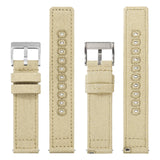 Canvas Watch Strap Vintage Watch band 20mm 22mm