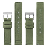 Canvas Watch Strap Vintage Watch band 20mm 22mm