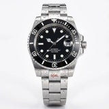 Miyota 8215 Submariner Mod Tandorio TD203M 40mm PT5000 Movt Sapphire Bubble Date