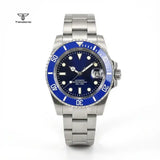 Miyota 8215 Submariner Mod Tandorio TD203M 40mm PT5000 Movt Sapphire Bubble Date