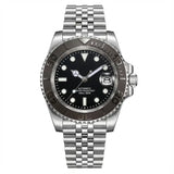 Miyota 8215 Submariner Mod Tandorio TD203M 40mm PT5000 Movt Sapphire Bubble Date