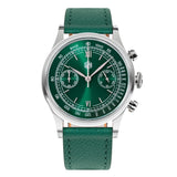 San Martin Men Quartz Watch VK64 Chronograph 38mm SN0101  Sapphire Glass Quick Release Strap 5bar
