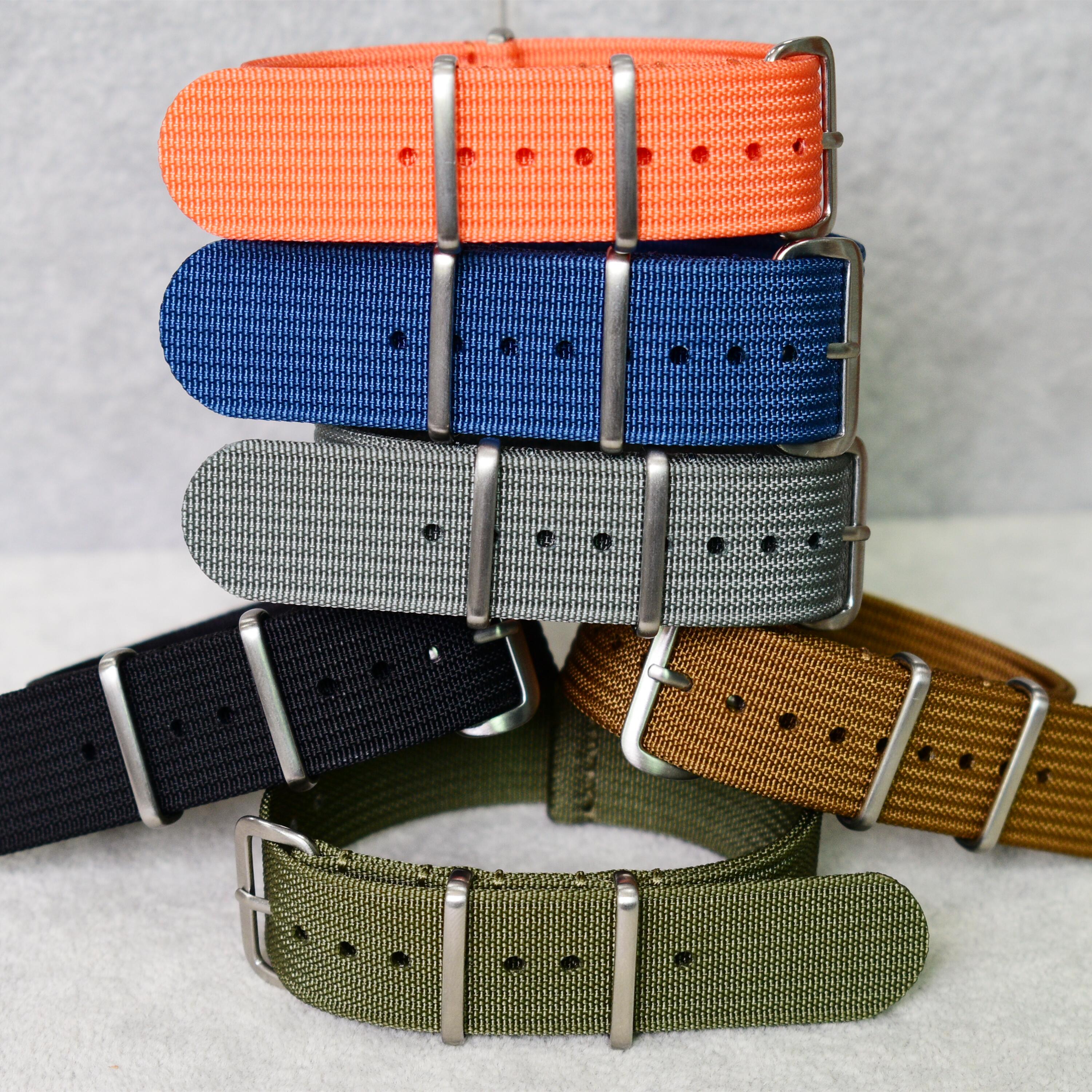 Premium Quality Nylon Watch Band 22mm 20mm 18mm