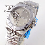 NH38 Automatic Watch 40MM Tandorio TD501 Sapphire Skeleton  Luminous 10bar