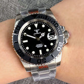 メンズ ダイビングウォッチ 40mm タンドリオ TD266D サブ NH35 自動巻き 20気圧防水 904Lブレスレット 120クリック ベゼル サファイア