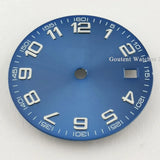 新品 29mm 滅菌済み腕時計文字盤パーツ ETA 2836/2824、PT500、Sw200、DG2813/3804 Miyota 8215 821Aムーブメント対応