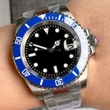 Men's Diving Watch 40mm Tandorio TD266D SUB NH35 Automatic 20Bar 904L Bracelet 120clicks Bezel Sapphire