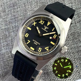 Miyota 8215 Field Watch Tandorio TD108M 38mm Unimatic U2 Mod Automatic Sapphire California Dial 20ATM PT5000 Watch