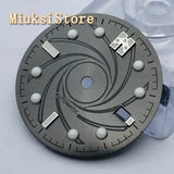 31mm blue/green/black/gray sterile dial for ETA 2836/2824,Mingzhu DG2813/3804,Sea gull1612,Miyota 82 series movement