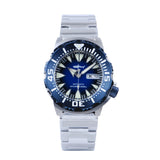 HEIMDALLR PVD Black Monster Watch 45mm 20ATM Waterproof C3 Luminous Sapphire NH36 Automatic Day-Date