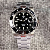 メンズ ダイビングウォッチ 40mm タンドリオ TD266D サブ NH35 自動巻き 20気圧防水 904Lブレスレット 120クリック ベゼル サファイア
