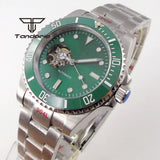 NH38 Automatic Watch 40MM Tandorio TD501 Sapphire Skeleton  Luminous 10bar