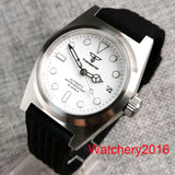 Unimatic U2 Watch Tandorio TD108W 38mm AR Sapphire Glass 200M Waterproof NH35 Waffle Rubber Strap
