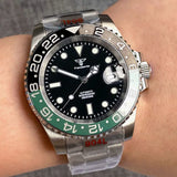 Men's Diving Watch 40mm Tandorio TD266D SUB NH35 Automatic 20Bar 904L Bracelet 120clicks Bezel Sapphire