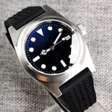 Unimatic U2 Watch Tandorio TD108W 38mm AR Sapphire Glass 200M Waterproof NH35 Waffle Rubber Strap
