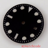 31.3mm Sterile Watch Dial and Hands Fit MIYOTA 8215 821A MINGZHU 2813 Automatic Movement Luminous Marks