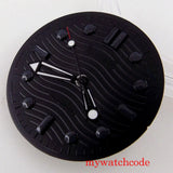 31mm Black Sterile Top Quality Watch Dial Hands For NH35 MIYOTA 8215 821A Movement Parts