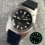Miyota 8215 Field Watch Tandorio TD108M 38mm Unimatic U2 Mod Automatic Sapphire California Dial 20ATM PT5000 Watch