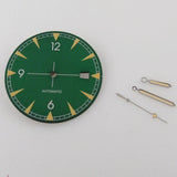 33.5mm Watch Dial Hands Replacement For NH35A NH36A Movement Luminous Marks