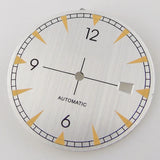 33.5mm Watch Dial Hands Replacement For NH35A NH36A Movement Luminous Marks