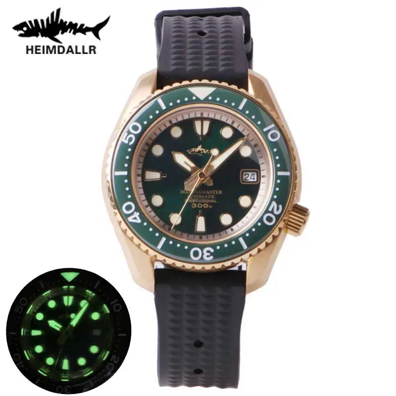 HEIMDALLR Real Bronze SBDX Diver HMCE21 NH35 Sapphire Crystal Lord Of The Sea 46MM 30Bar