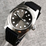Unimatic U2 Watch Tandorio TD108W 38mm AR Sapphire Glass 200M Waterproof NH35 Waffle Rubber Strap