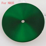 29mm Black Green Yellow Watch Dial Face For NH35 NH36 MIYOTA 8215 821A ETA 2836 2824 Mingzhu 2813 Automatic Movement