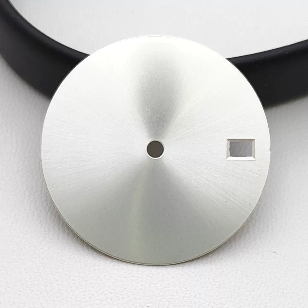 Total Blank Dial Full steril for custom 28.5mm for NH35/NH36 Movement no date window no lume