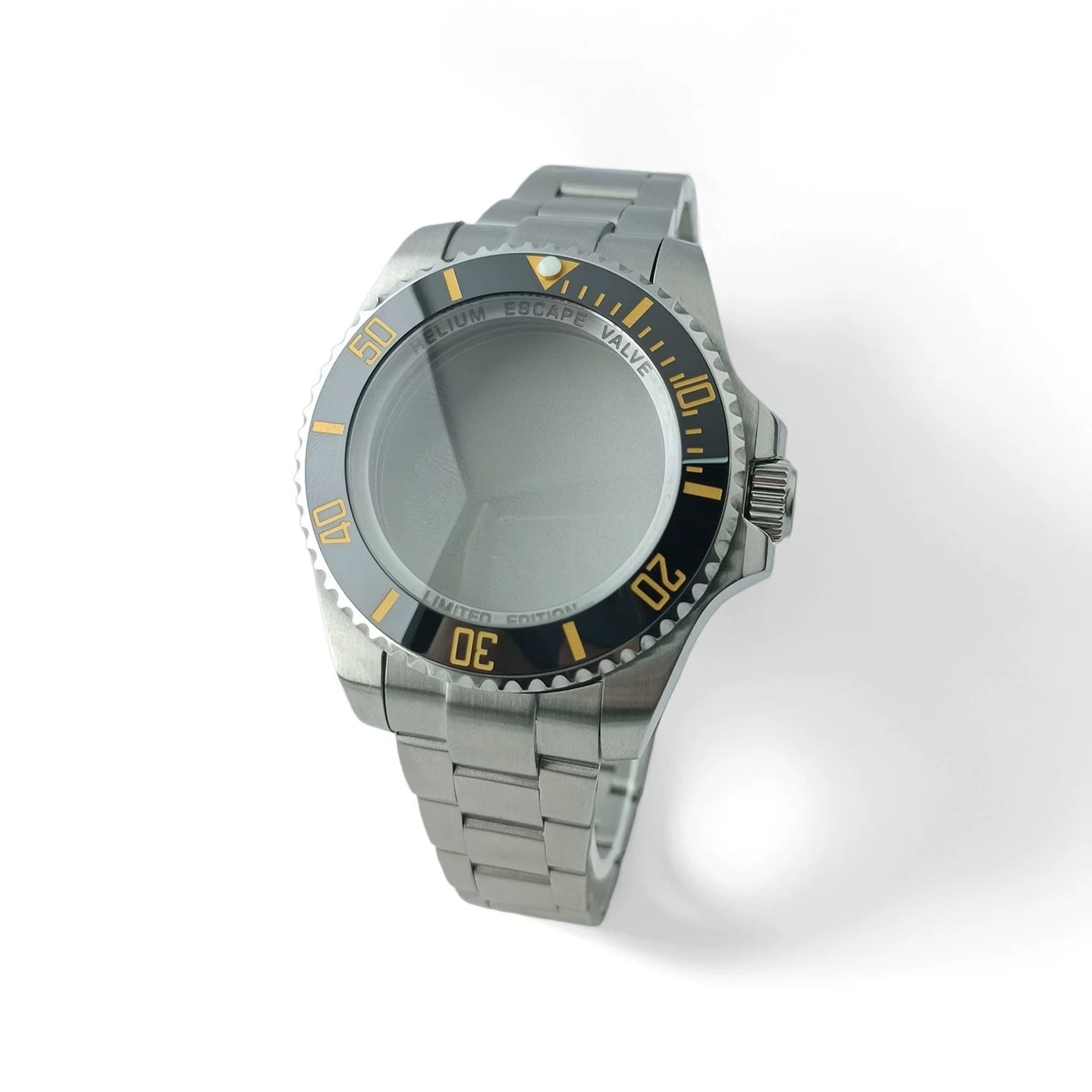 28.5mm Deep Sea Dials 43mm James Cameron Watch Case Hands set For Japan NH35 Sapphire Glass 10bar