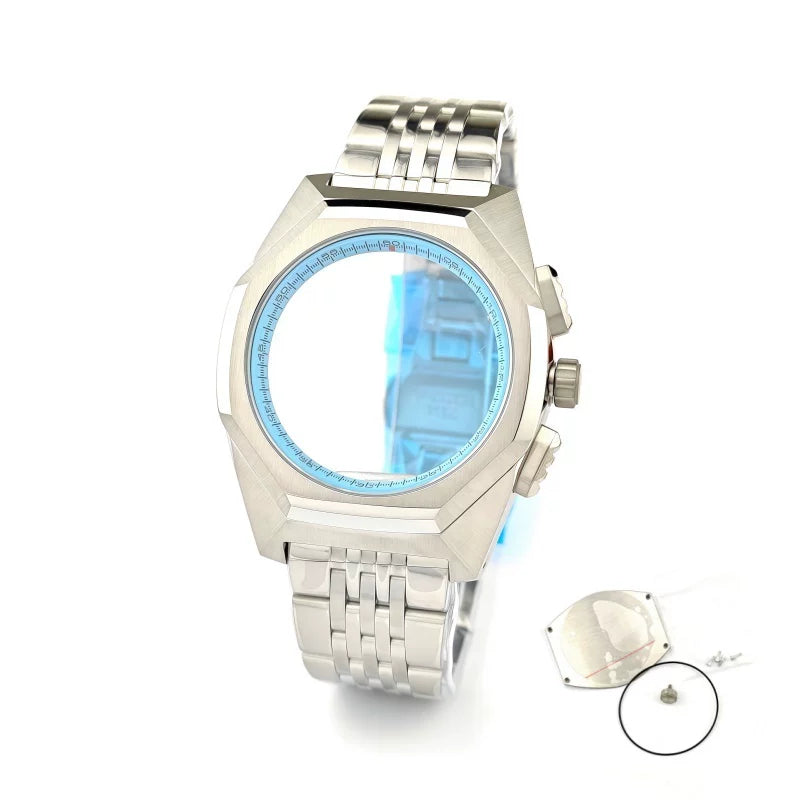 MOD ノーロゴ メカクォーツ ウォッチ センタークロノ 腕時計 vk64搭載 No-Logo Watch SII VK64 メカクォーツ クロノグラフ - メルカリ