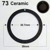 Ceramic Bezel For 42MM Seamaster Case diameter 38mm * 30.7mm