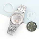 40MM Land-Dweller MOD Set watch case+ Dial Hands for NH35/36 movement sapphire glass 5ATM