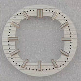 30.5mm Hollow Nautilus Dial green luminous for NH70-NH38 movement