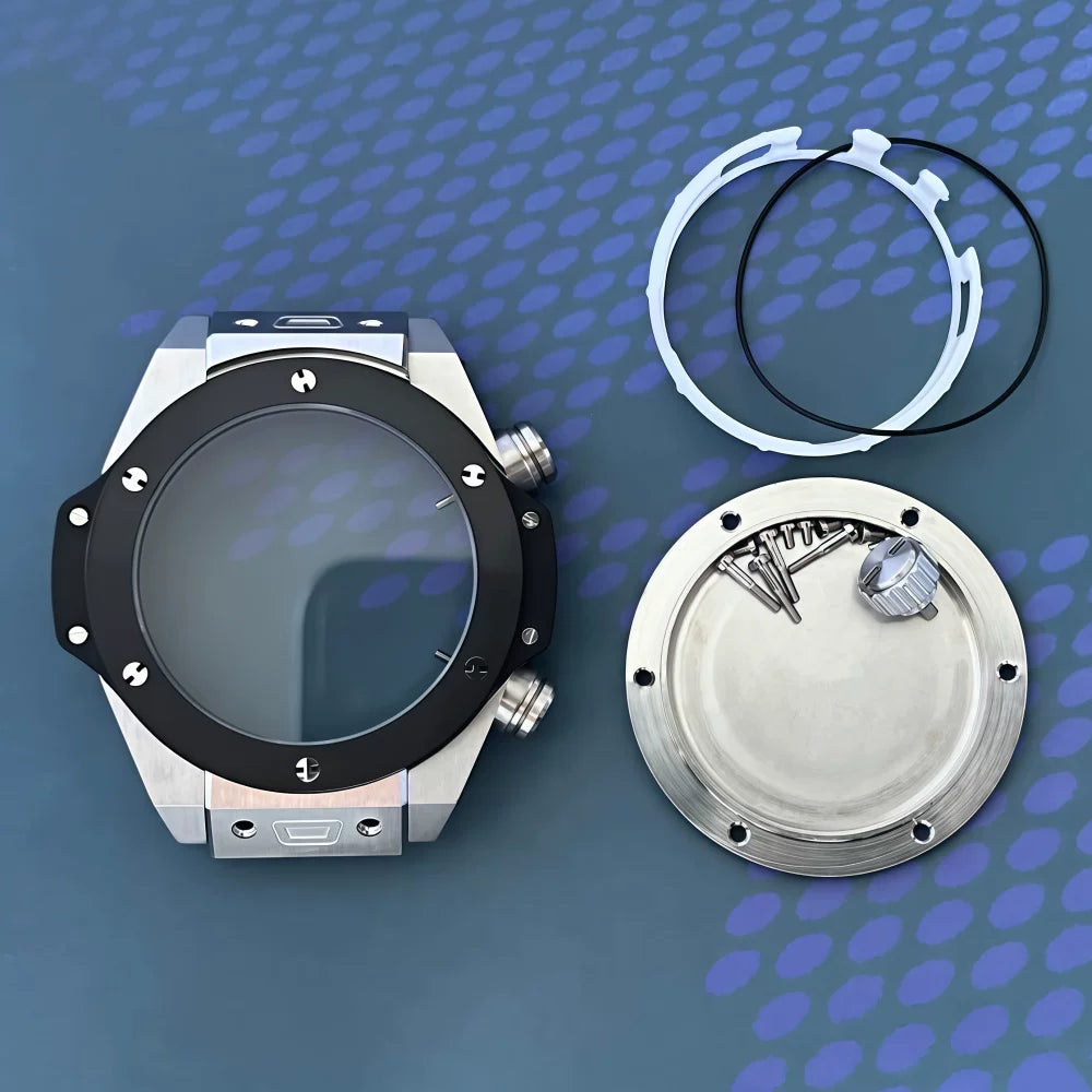 42mm VK64 VK63/VK61 Case chronograph Mineral Glas 3ATM