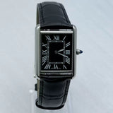 27mm Women's Watch Roman square dial green luminous VJ24 Quartz movement 3ATM Lady