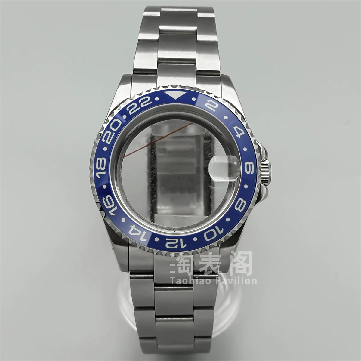Modified Submariner Case 36mm/38mm GMT Case ceramic bezel sapphire glass for NH35 34 36 38 Etc movement
