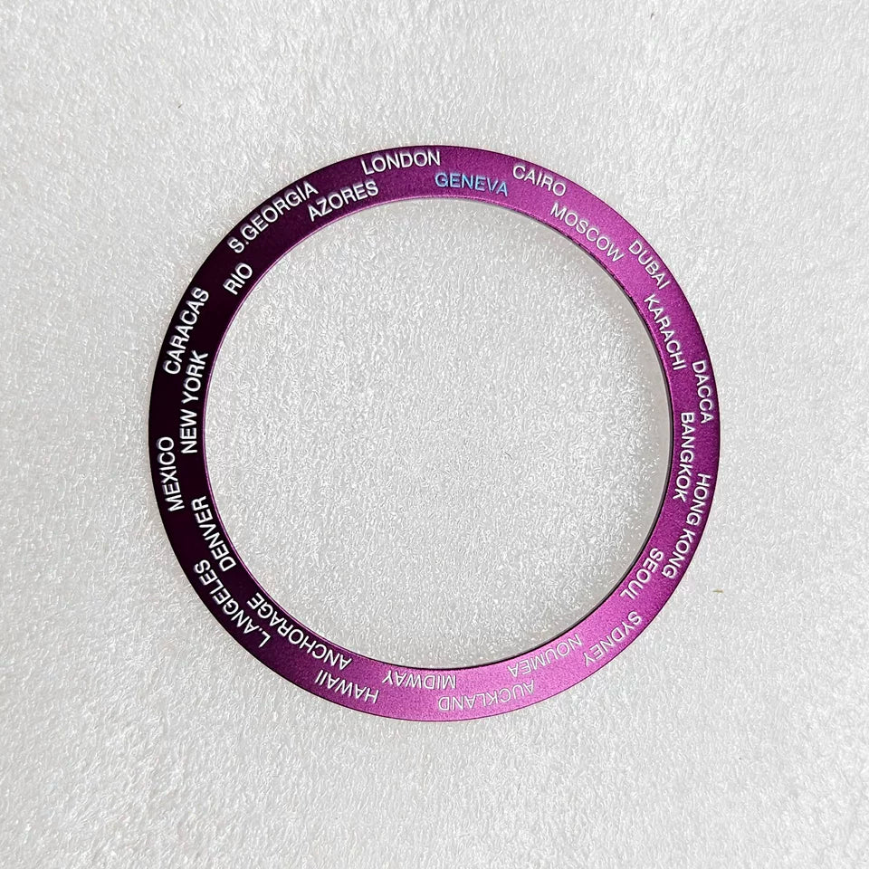 Special Sophisticated ceramic Bezel Insert 38MM x 30.6MM English outer ring